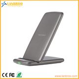 Portable Mobile Fast Wireless Qi Charger Stand Station for Samsung/Apple iPhone 8/X/8 Plus