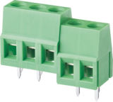 PCB Terminal Block with Double Straight Pin (WJ128E-5.0)