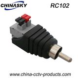 Male CCTV RCA Adapter with 