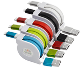 1m Retractable Flat Noodle Micro USB Cable Data Sync Phone Charger USB Cable for iPhone
