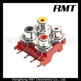 AV Jack/ Pin Jack/RCA Jack (AV4-8.4-13-PB)