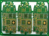 Professional 6layer PCB for Mobile Phone with Green Solder Mask