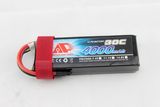 4000mAh 11.1V 30c Lithium Battery for Car Jump Starter