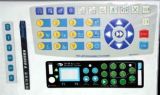 Thin Film Embossed Graphic Overlay Membrane Switch Panel with Heat Resisting Thin Film