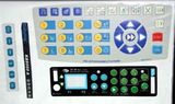 Thin Film Embossed Graphic Overlay Membrane Switch Panel with Heat Resisting Thin Film