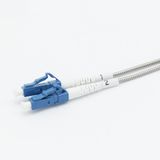 Customized Single Mode FTTH Armoured Fiber Optic Patch Cord