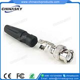 Solderless BNC Male Connector for CCTV with Boot (CT5027)