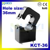 Low Voltage Single Phase Clip on Current Transformer Kct-36 Split Coil Current Sensor 300A/100mA 400A/40mA 500A/50mA 600A/60mA 600A/333mv