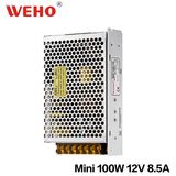 Weho Aluminum Case Mini Size 100W 12V Ms-100-12 CCTV Power Supply