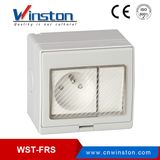 Surface Mounted French Type Switch Socket Waterproof