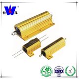 Golden Aluminum House Wirewound Fixed Resistor