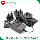 220V AC to DC 12V Adapter with Interchangeable Plug EU/Us/Au/Jp/UK