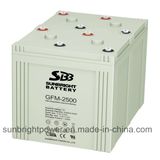2V2500ah Deep Cycle Maintenance Free Solar Power 2V Battery