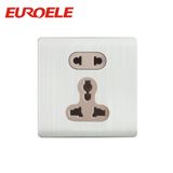 Muti-Purpose 5 Pin Aluminum Wall Socket