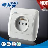 Good Quality French 2p Wall Socket with Night Light