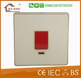 BS 32A 1 Gang Double Pole Switch with Neon Indicator