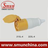 Industrial Coupler 110V 4h, Connector Mobile Socket 3pin IP44
