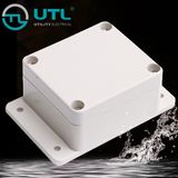 Waterproofing ABS Plastic Distribution Box with Fixing Flanges