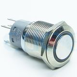Anti-Vandal Metal LED Illuminated Push Button Switch