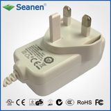 12V 1.5A UK Pin Power Adapter for UK Market