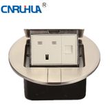 China Eficiency Compact Round British Telephone & One-Way Floor Socket