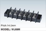 High Rated Current Double Row Barrier Terminal Block Connector (WJ89M-14.0)