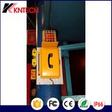 Waterproof Telephone with Bracket and Beason Flash Knsp-01b