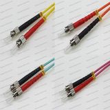 St-St Sm/mm/Om1/Om2/Om3/Om4 Dx 3.0 PVC/LSZH Optical Fiber Patch Cord