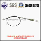 OEM High Precision Control Cable with Spring and Bent End