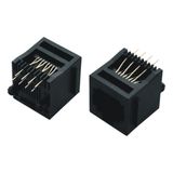 Plastic Without Electric Filter RJ45 Poe Connector Socket Modular Jack