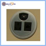 Desktop Cable Cubby Multifunctional Outlet Assembly Cable Grommet