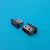 Back Foot Board 4pin SMD USB a Female Connector