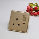 2018 New Model One Gang Switched Socket W/N
