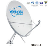 90cm Ku Band Satellite TV Receiver (90KU-2)