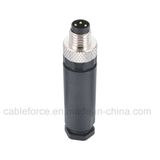 M8 3pin Male Straight Field Installable Connector