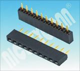 New Arrival 2.54 Pitch Straight Female Header Connector H: 5.0mm U Type Female Header