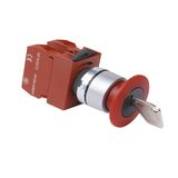 Emergency Stop Key Knob Push Button Switch C2pnkm4