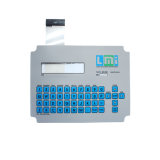 Tactile Custom Brand Membrane Switch Keyboard with Foil