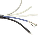 Digital Multimedia Cable 2RG6 and 2CAT6 Combo Cable for CATV