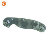 Epoxy Fiberglass Camouflage/Disruptive Pattern G10 Knife Handle/Grip