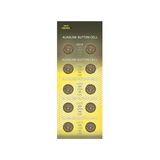 1.5V	 (AG10/LR1130) Mercury Free Alkaline Button Cell Battery for Watch