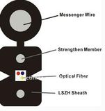 Fiber Indoor Drop Cable for Telecommunication and Vertical Cabling