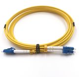 Optical Fiber Patch Cord, LC-LC Duplex, Polarity Crossover for Can and Network
