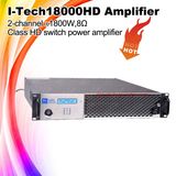 2X1800W Digital Professional Power Amplifier I-Tech18000HD