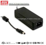 Mean Well 40W AC-DC Desktop Power Supply