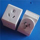 ABS Full Copper Austria One to 2 Way Plug (RJ-0336)