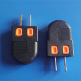 Two Flat Pin South America Plug (Y058)