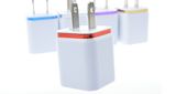 Original 2-USB Wall Charger for Samsung iPhone iPad MP4
