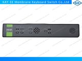 Silicone Rubber Graphic with LED PCB Circuit and Plastic Bezel