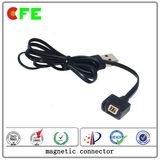 Male and Female Magnetic Cable Connector for Memory Card